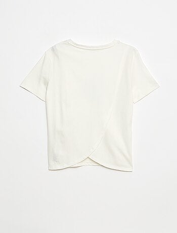 Tee-shirt imprimé - collection facile à enfiler