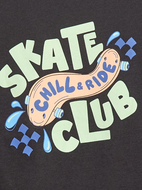 Tee-shirt imprimé - collection facile à enfiler - Kiabi