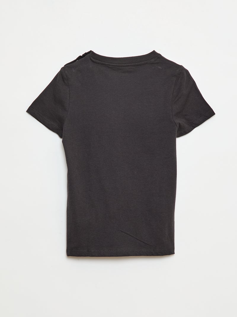 Tee-shirt imprimé - collection facile à enfiler GRIS - Kiabi