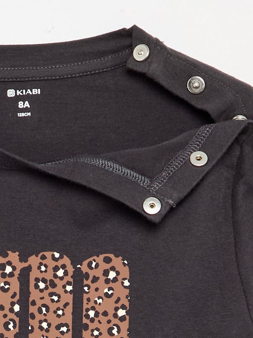 Tee-shirt imprimé - collection facile à enfiler - Kiabi Tee-shirt imprimé - collection facile à enfiler - Kiabi