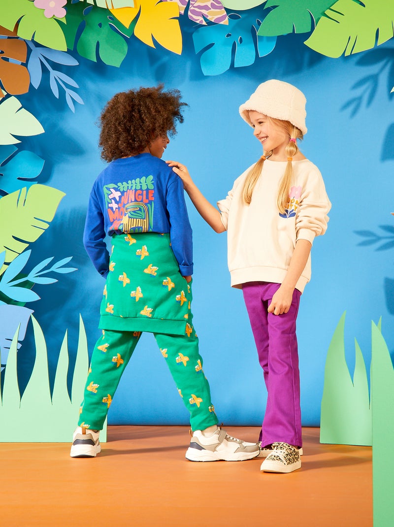 Tee-shirt imprimé - Grafik Edition Bleu - Kiabi