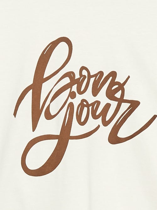 Tee-shirt imprimé - So Easy - Kiabi