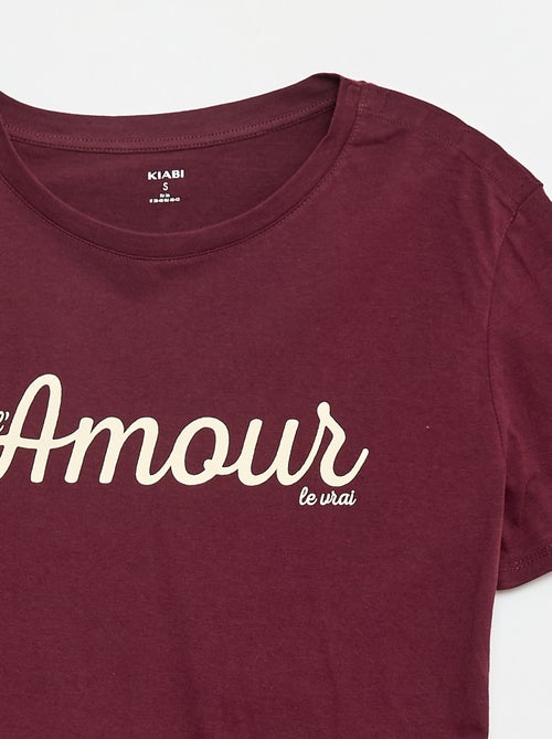 Tee-shirt imprimé - So Easy - Kiabi