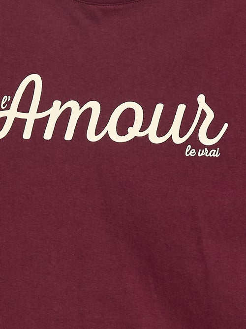 Tee-shirt imprimé - So Easy - Kiabi