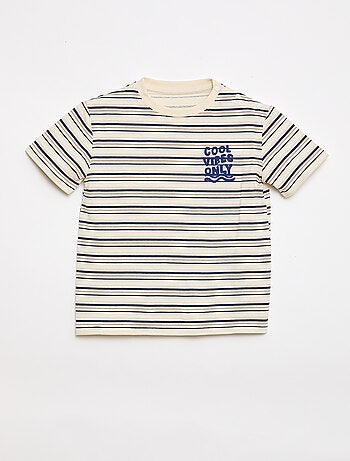 Tee-shirt imprimé à manches courtes - Collection facile à enfiler