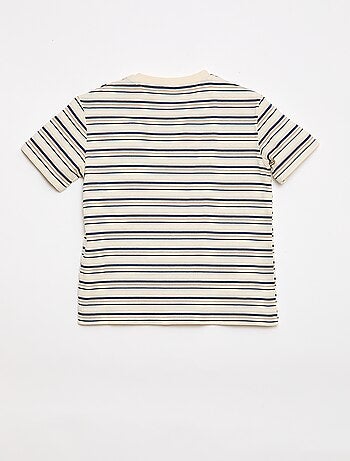 Tee-shirt imprimé à manches courtes - Collection facile à enfiler