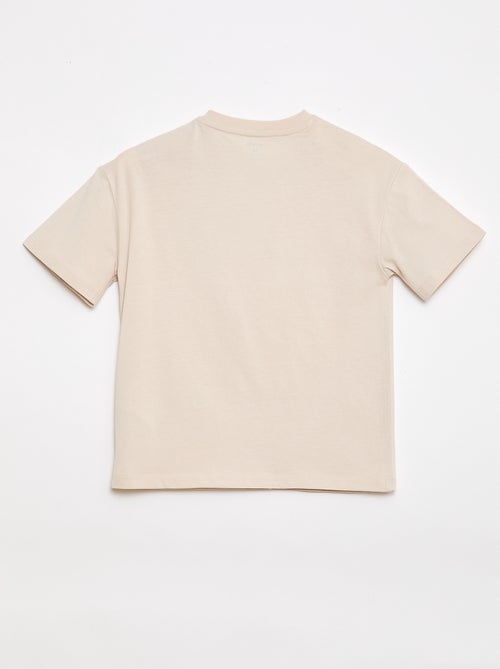 Tee-shirt imprimé à manches courtes - Collection facile à enfiler - Kiabi