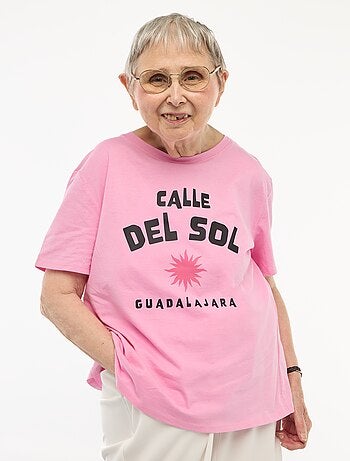 Tee-shirt imprimé à manches courtes - So Easy