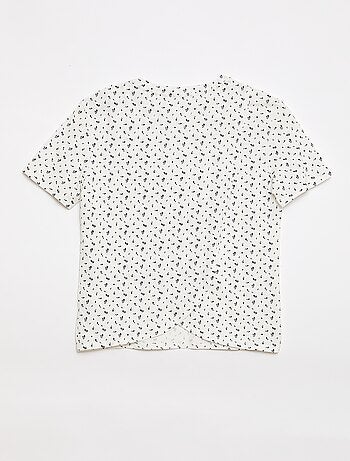 Tee-shirt imprimé à manches courtes - So Easy