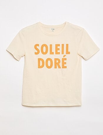 Tee-shirt imprimé à manches courtes - So Easy