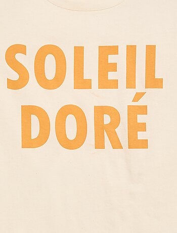 Tee-shirt imprimé à manches courtes - So Easy