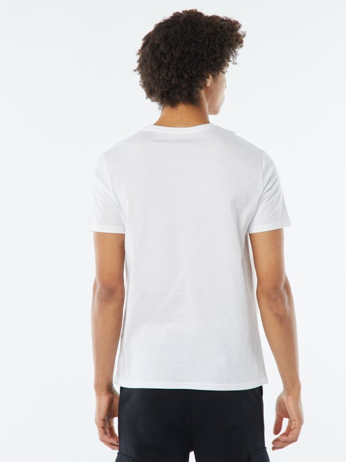 Tee-shirt imprimé à manches courtes - Kiabi Tee-shirt imprimé à manches courtes - Kiabi