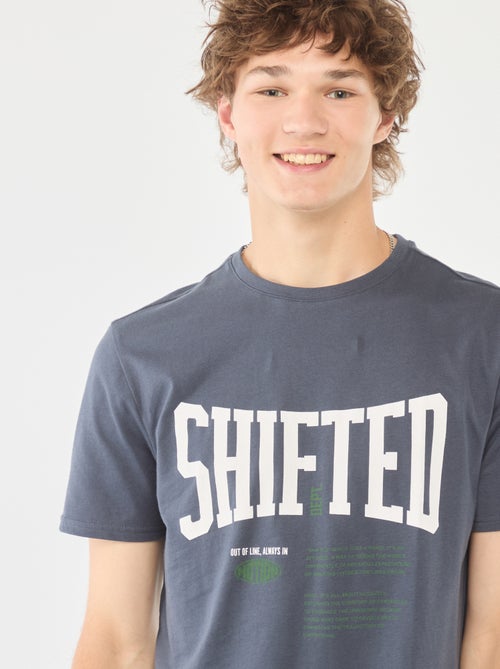 Tee-shirt imprimé à manches courtes - Kiabi Tee-shirt imprimé à manches courtes - Kiabi