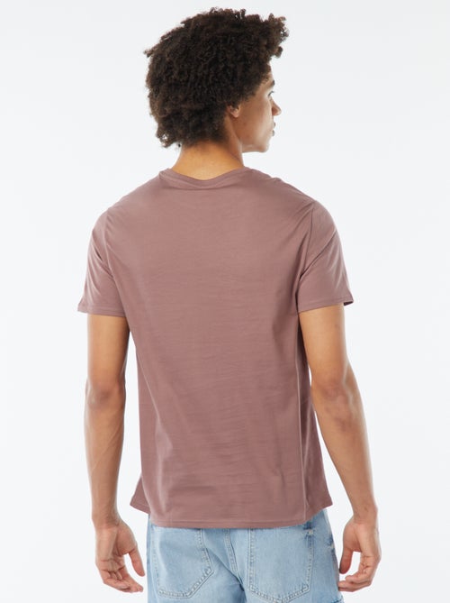 Tee-shirt imprimé à manches courtes - Kiabi