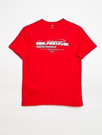 Tee-shirt imprimé à manches courtes