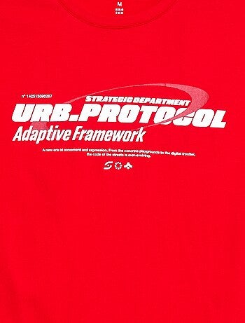 Tee-shirt imprimé à manches courtes