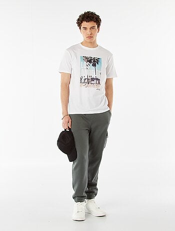 Tee-shirt imprimé à messages