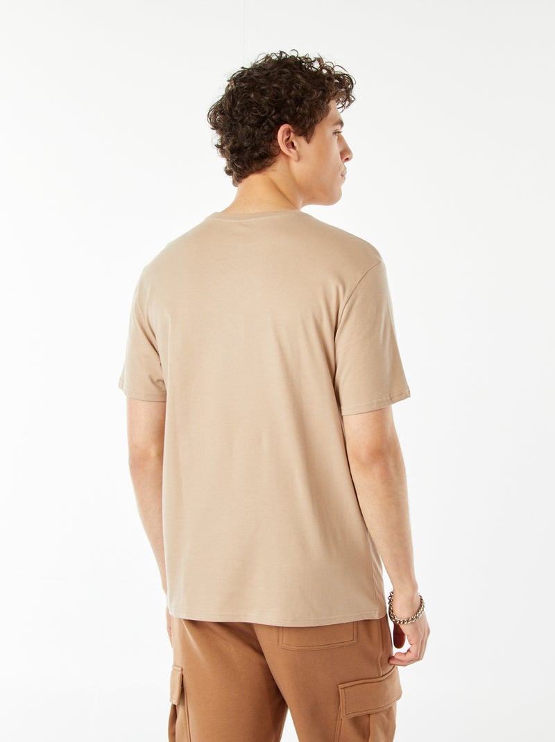 Tee-shirt imprimé à messages Blanc - Kiabi