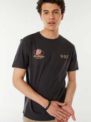 Tee-shirt imprimé à messages