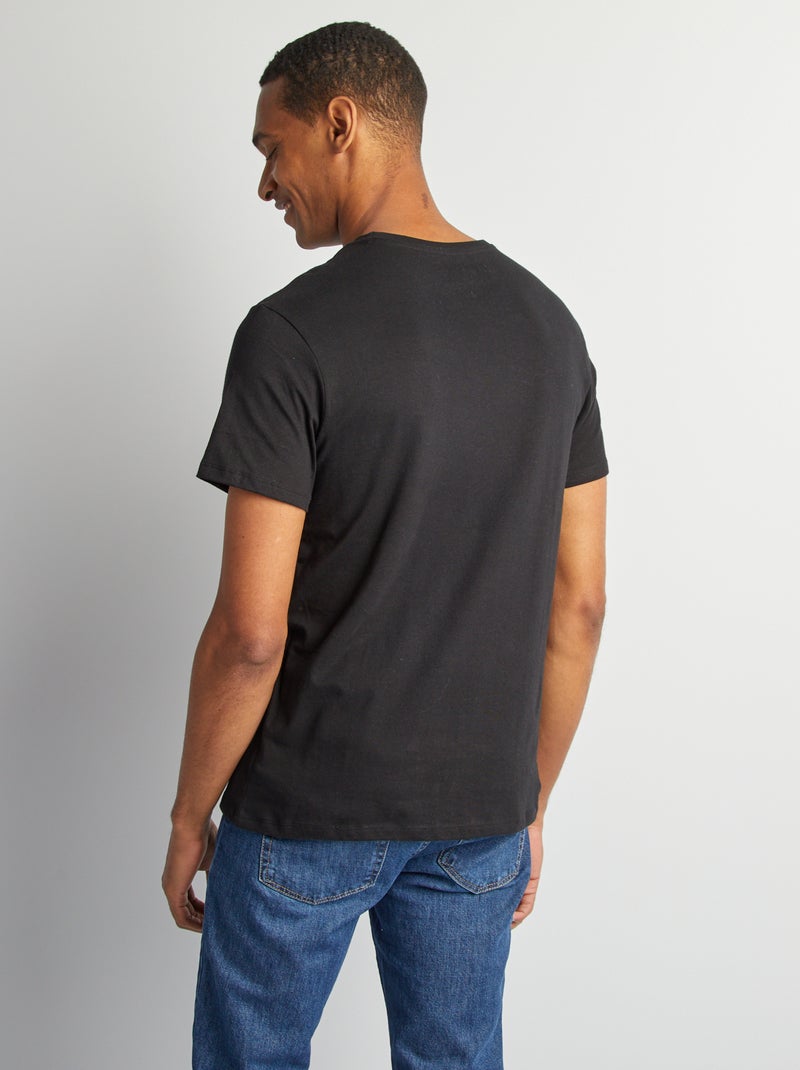 Tee-shirt imprimé 'AC/DC' noir - Kiabi