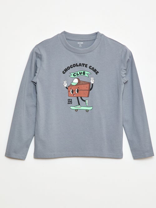 Tee-shirt imprimé anniversaire - Kiabi