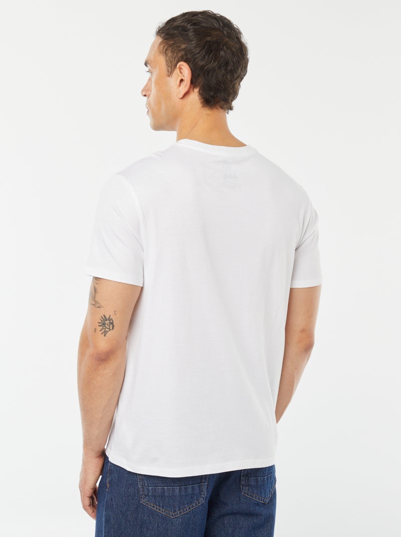 Tee-shirt imprimé 'Batman' blanc - Kiabi