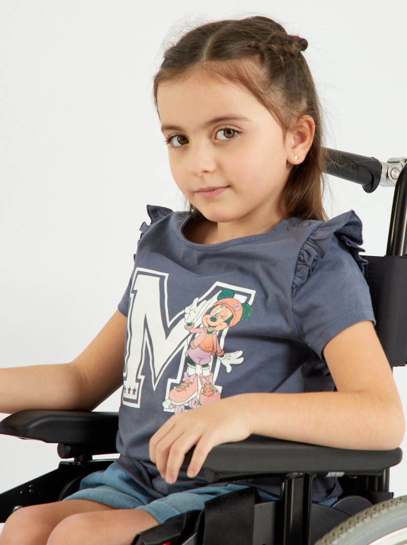 Tee-shirt imprimé 'Disney' Gris - Kiabi