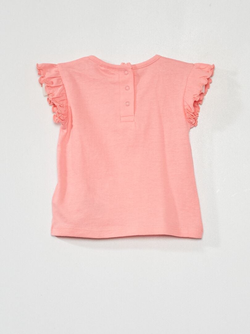 Tee-shirt imprimé 'Disney' rose - Kiabi