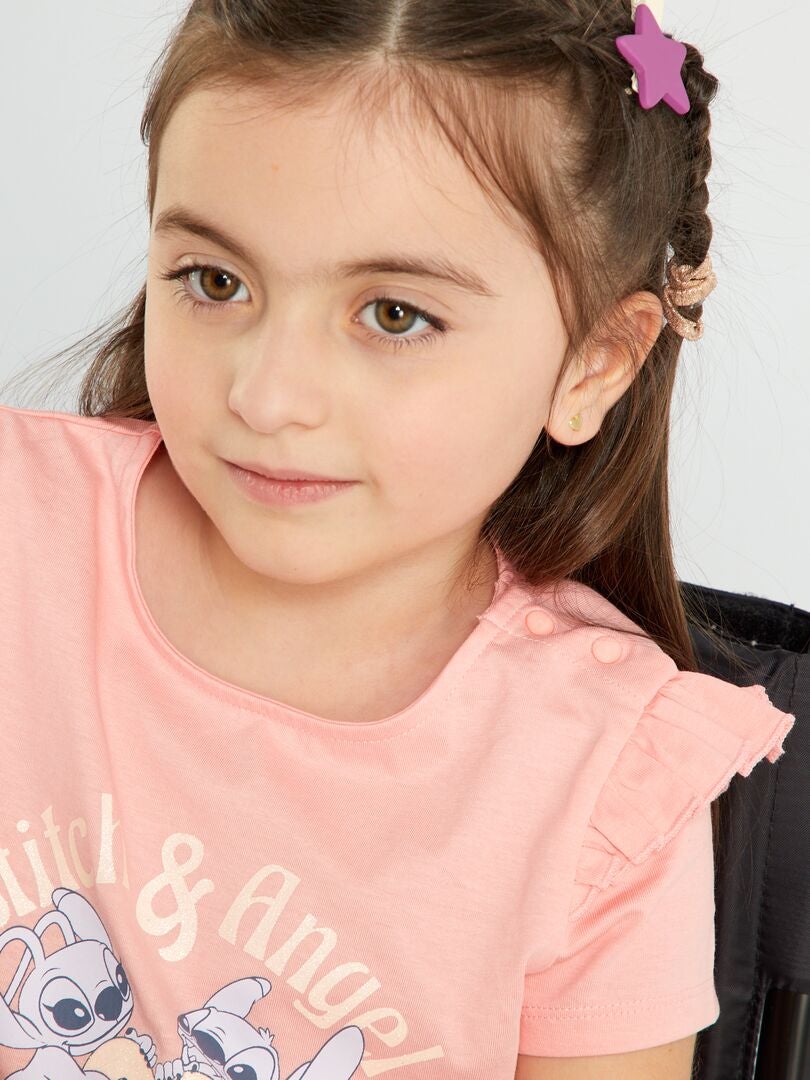 Tee-shirt imprimé 'Disney' Rose - Kiabi