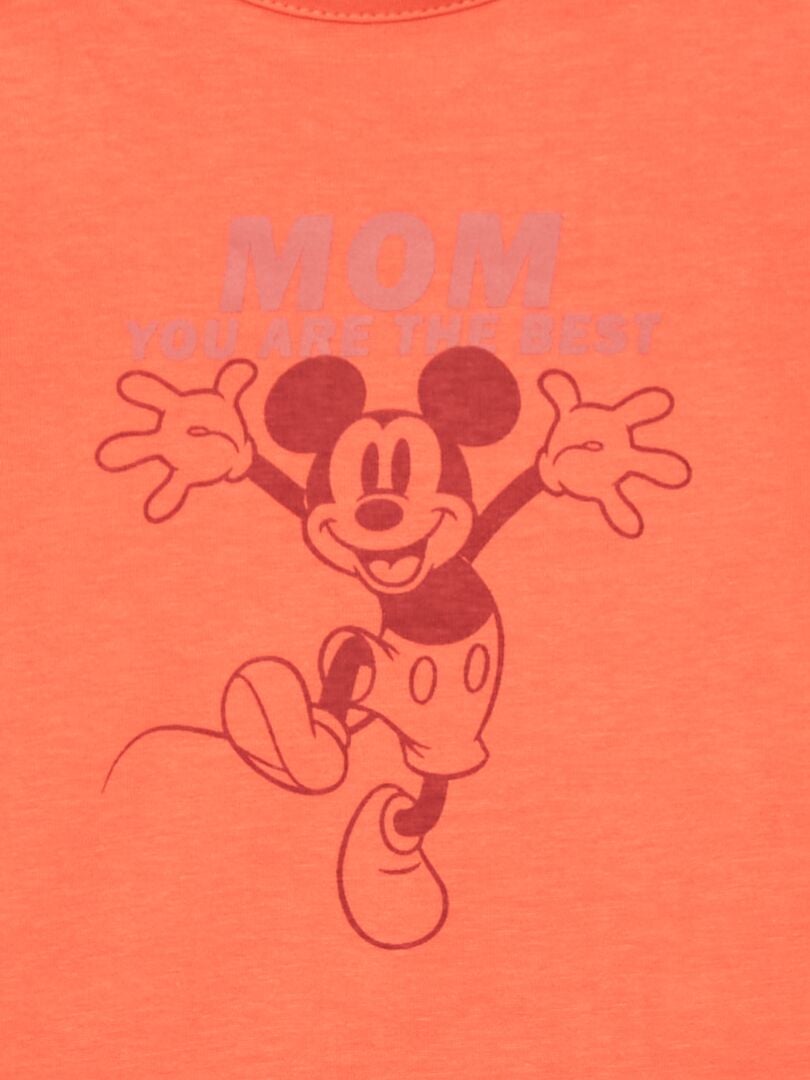 Tee-shirt imprimé 'Disney' Rouge - Kiabi