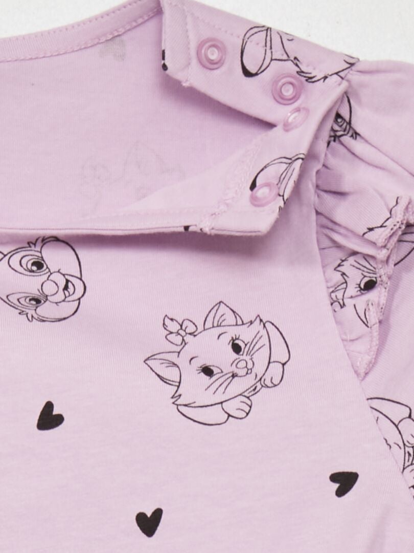 Tee-shirt imprimé 'Disney' Violet - Kiabi