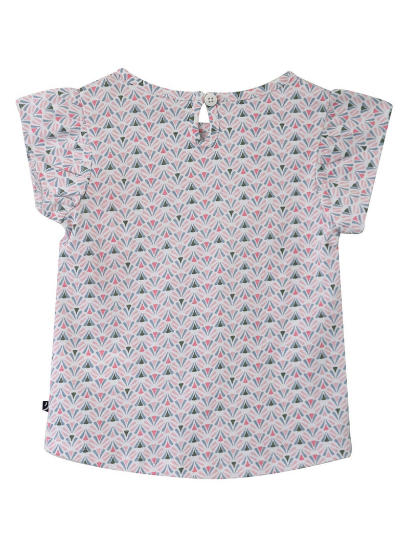 TEE SHIRT IMPRIME EILEEN Blanc - Kiabi