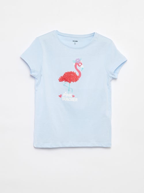 Tee-shirt imprimé fantaisie - Kiabi