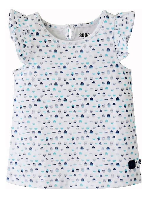 TEE-SHIRT IMPRIME FILLE ANOUCHKA LES GRANDS DE SUCRE D'ORGE - Kiabi