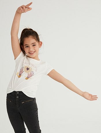 Tee-shirt imprimé 'future is full of love'