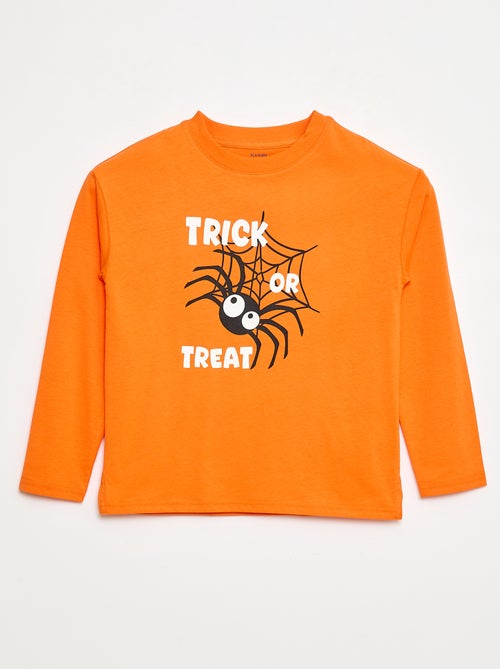 Tee-shirt imprimé 'Halloween' - Kiabi