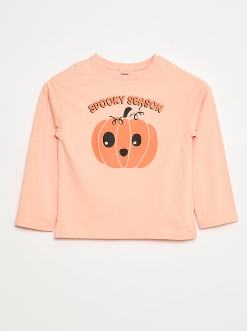 Tee-shirt imprimé 'Halloween' - Kiabi