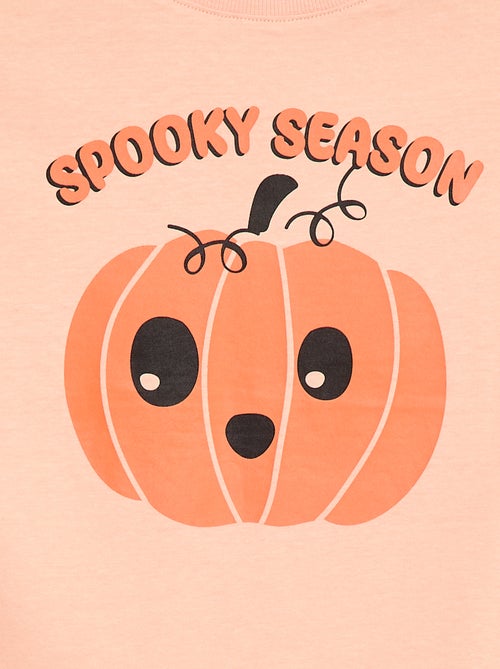 Tee-shirt imprimé 'Halloween' - Kiabi