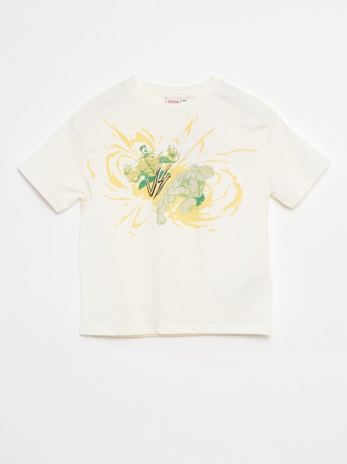 Tee-shirt imprimé 'Hulk' de 'Marvel' - Kiabi