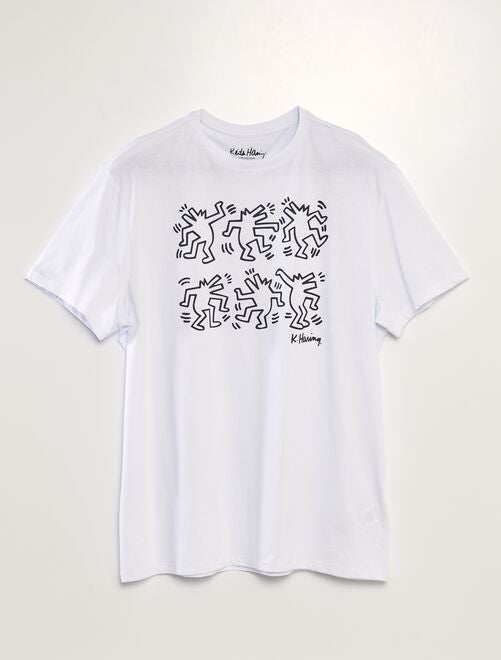 Tee-shirt imprimé 'Keith Haring' - Kiabi