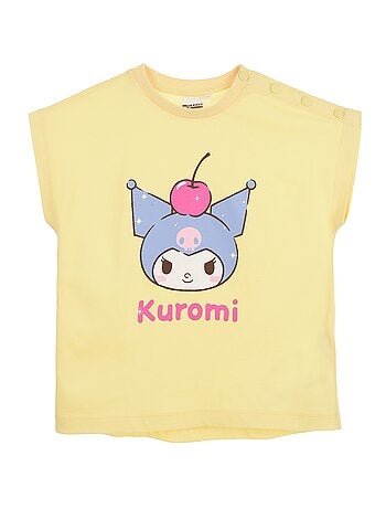 Tee-shirt imprimé 'Kuromi' - Facile à enfiler
