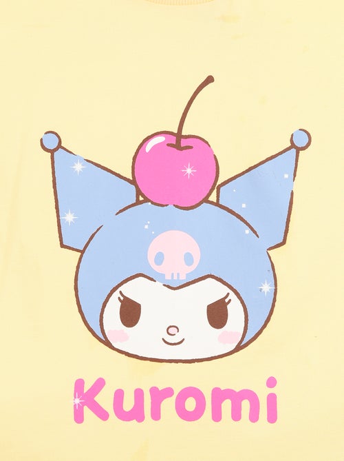 Tee-shirt imprimé 'Kuromi' - Facile à enfiler - Kiabi