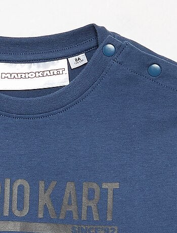 Tee-shirt imprimé 'Mario Kart' - collection facile à enfiler
