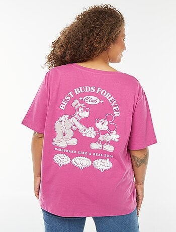 Tee-shirt imprimé 'Mickey' et 'Pluto'