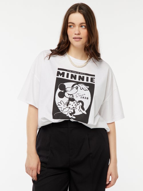 Tee-shirt imprimé 'Minnie' - Kiabi