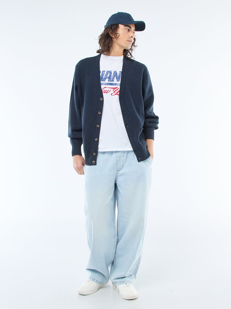 Tee-shirt imprimé 'NFL' Blanc - Kiabi