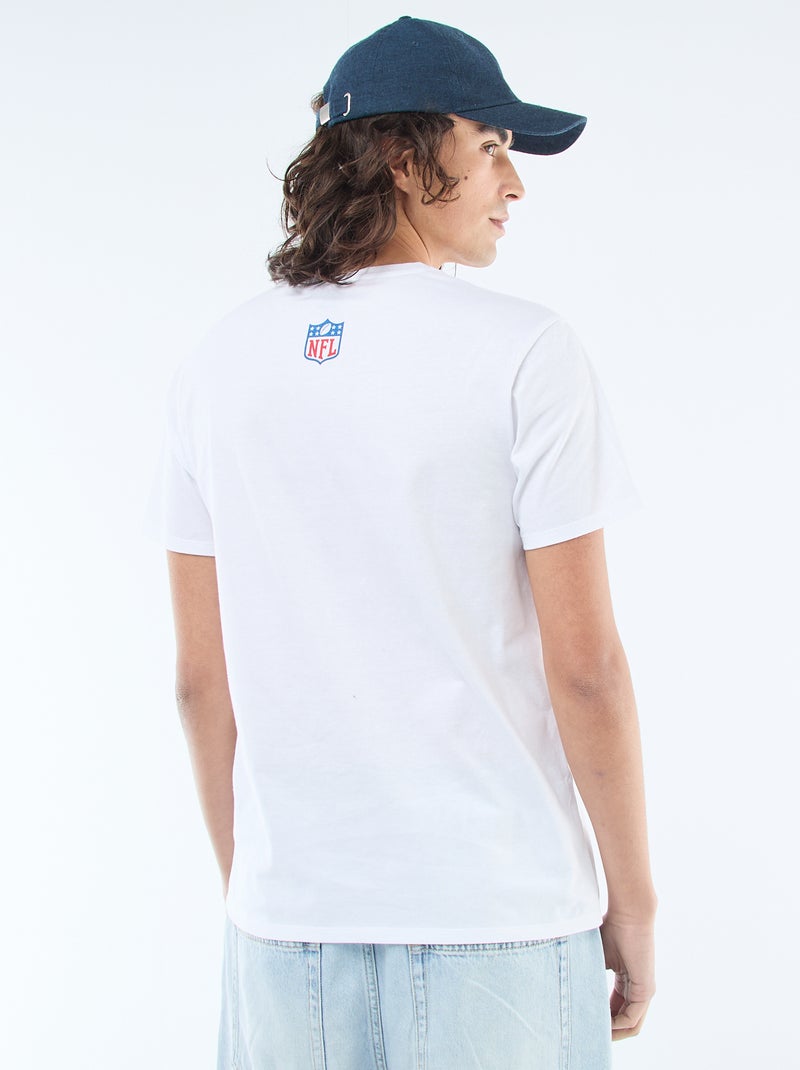 Tee-shirt imprimé 'NFL' Blanc - Kiabi