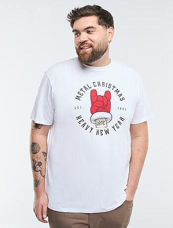 Tee-shirt imprimé Noël 'Produkt'