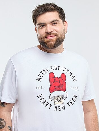 Tee-shirt imprimé Noël 'Produkt'
