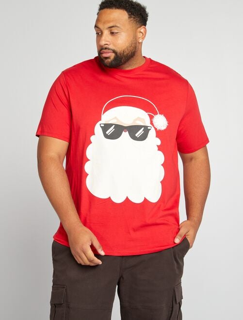 Tee-shirt imprimé 'Noel' - Kiabi